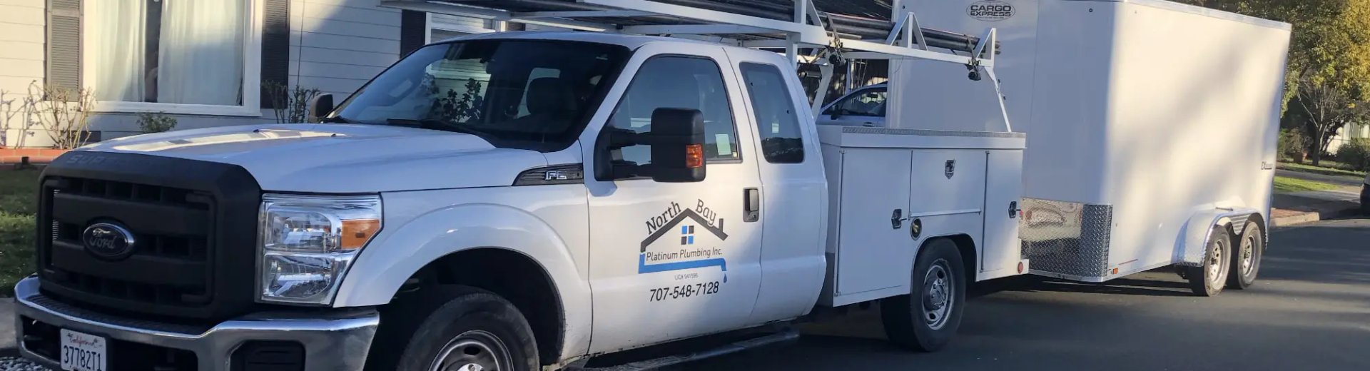 North Bay Platinum Plumbing service truck