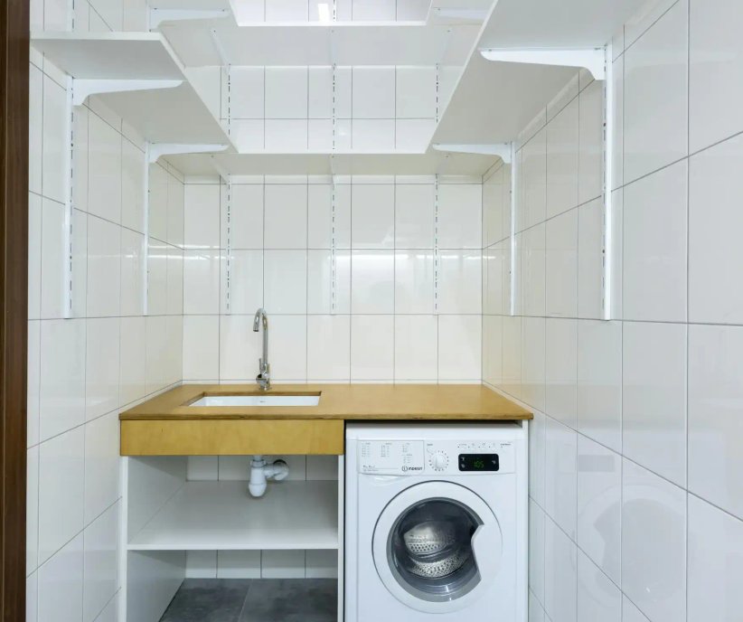 Laundry room plumbing installation with washer hookups in Sonoma County